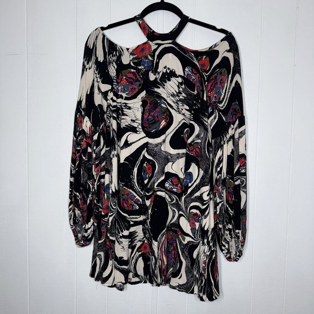 Free People Women’s Drift Away Tunic Top Mini Dress Size Small